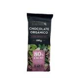 Chocolate negro orgánico 80 % cacao Colonial x 100g
