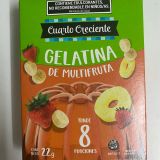 Gelatina sabor multifruta Cuarto Creciente x 22g