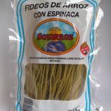 Fideos de arroz y espinaca Soyarroz x 300g