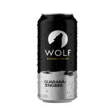 bebida energizante de guarana y jengibre Wolf x 473ml